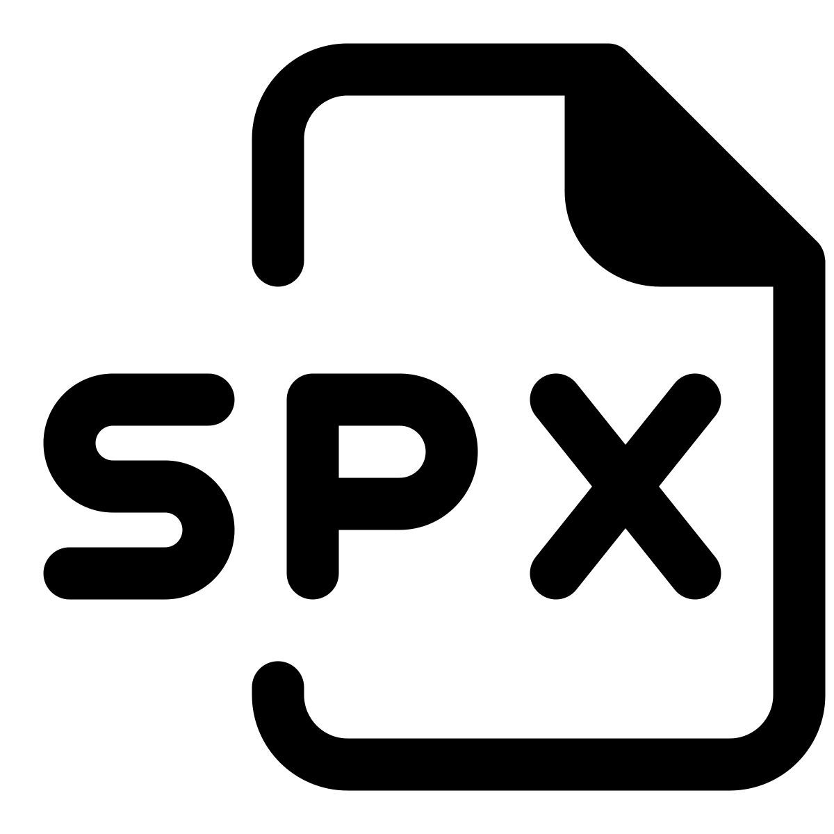 archivo spx icon