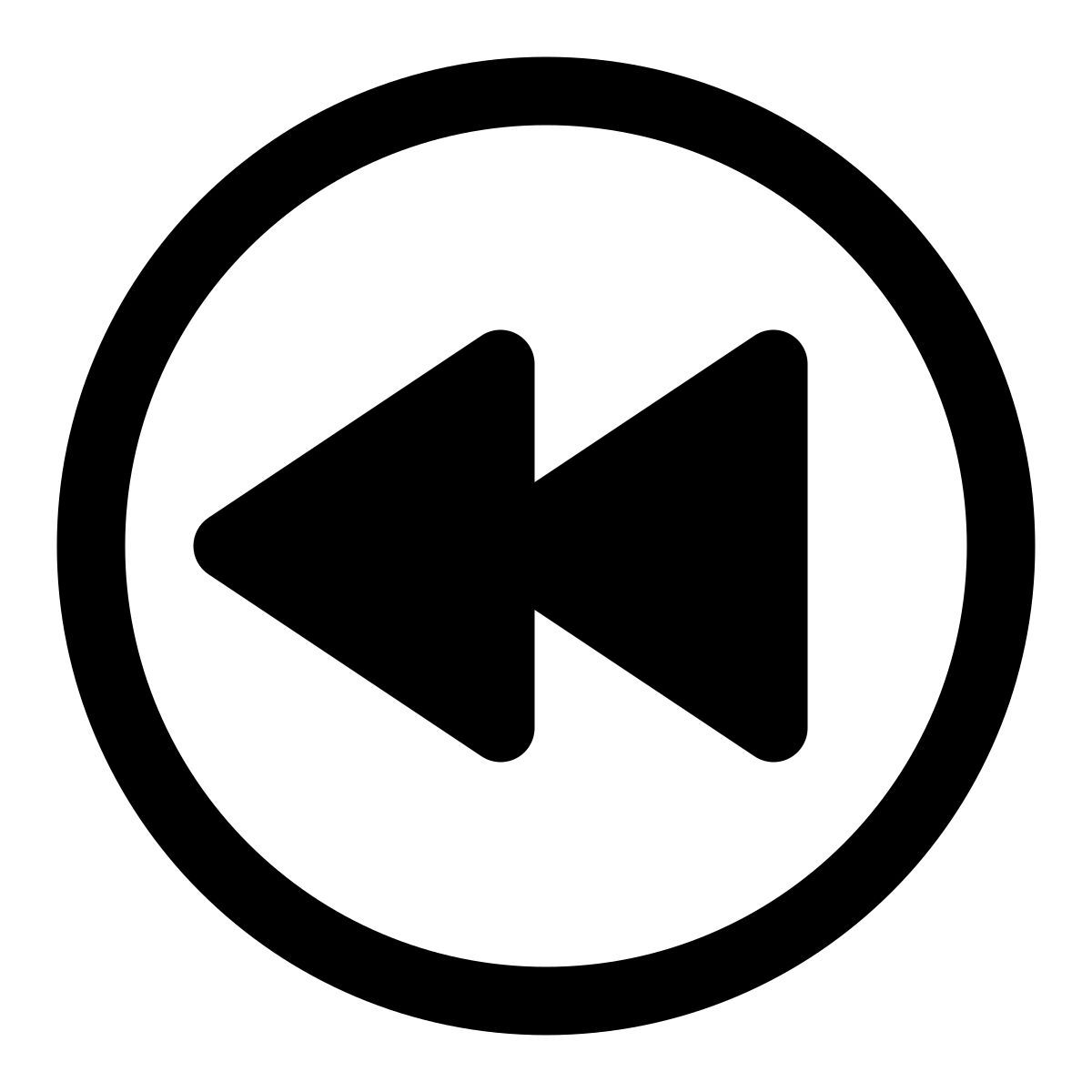 botão de retrocesso icon