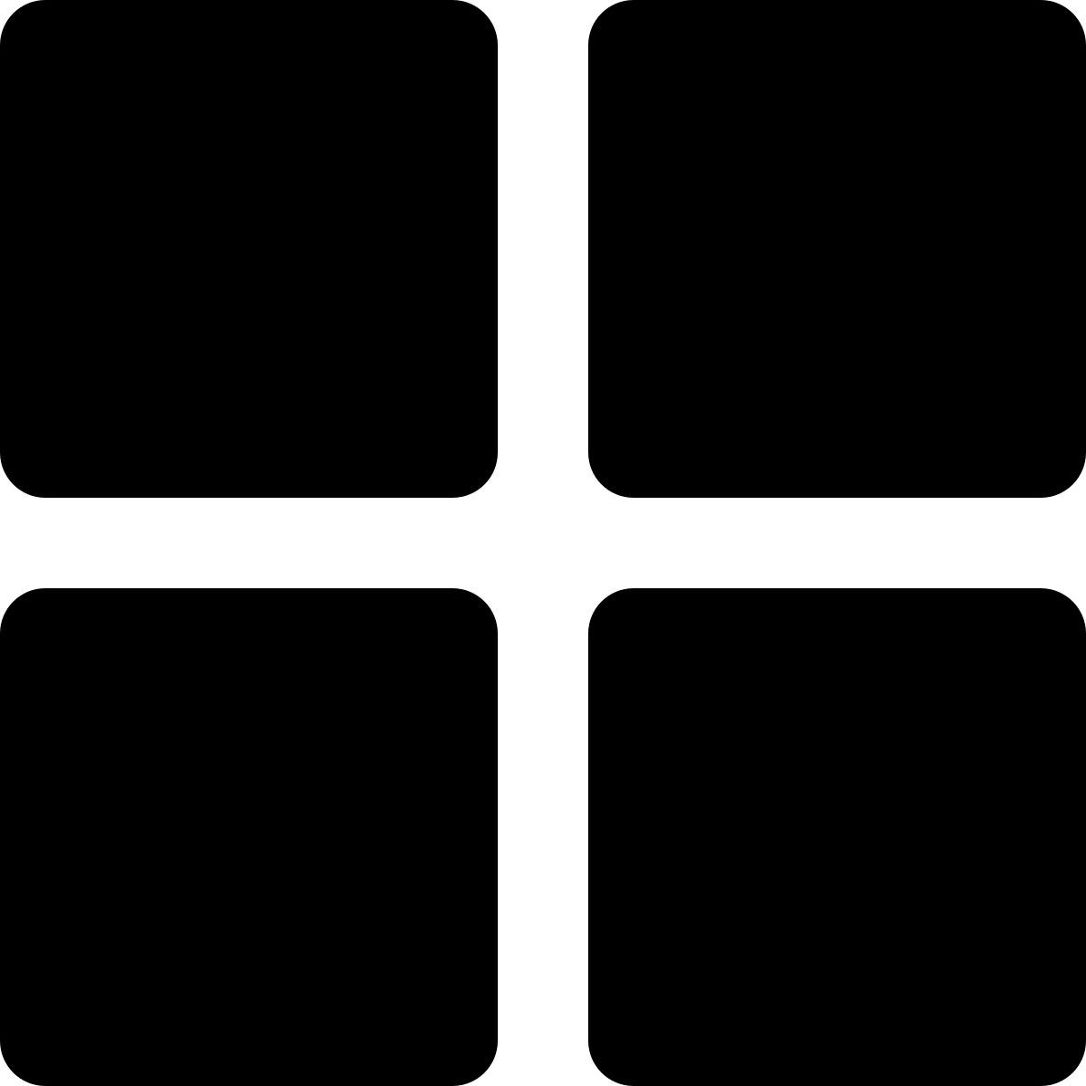 square grid layout icon