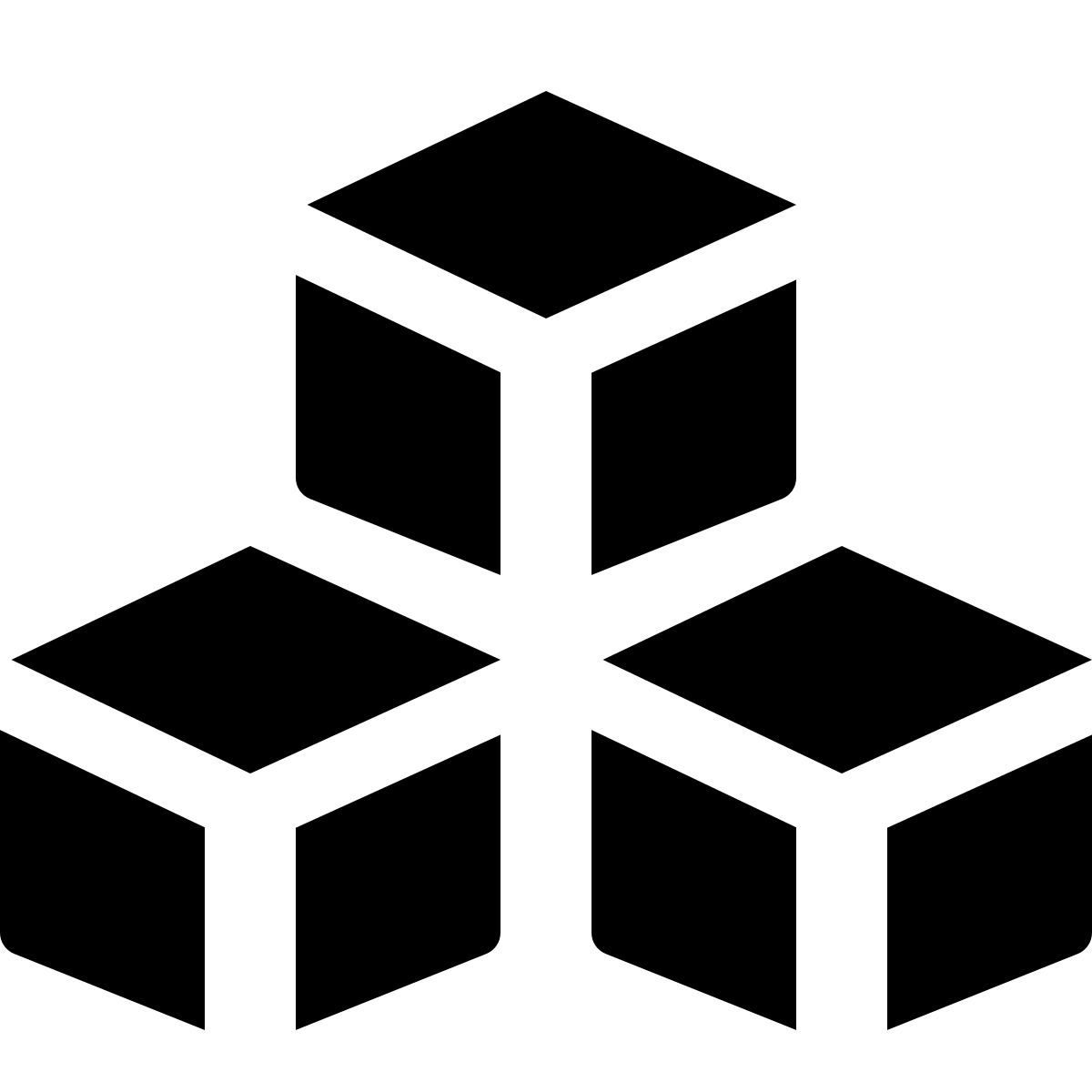 3d model triple icon