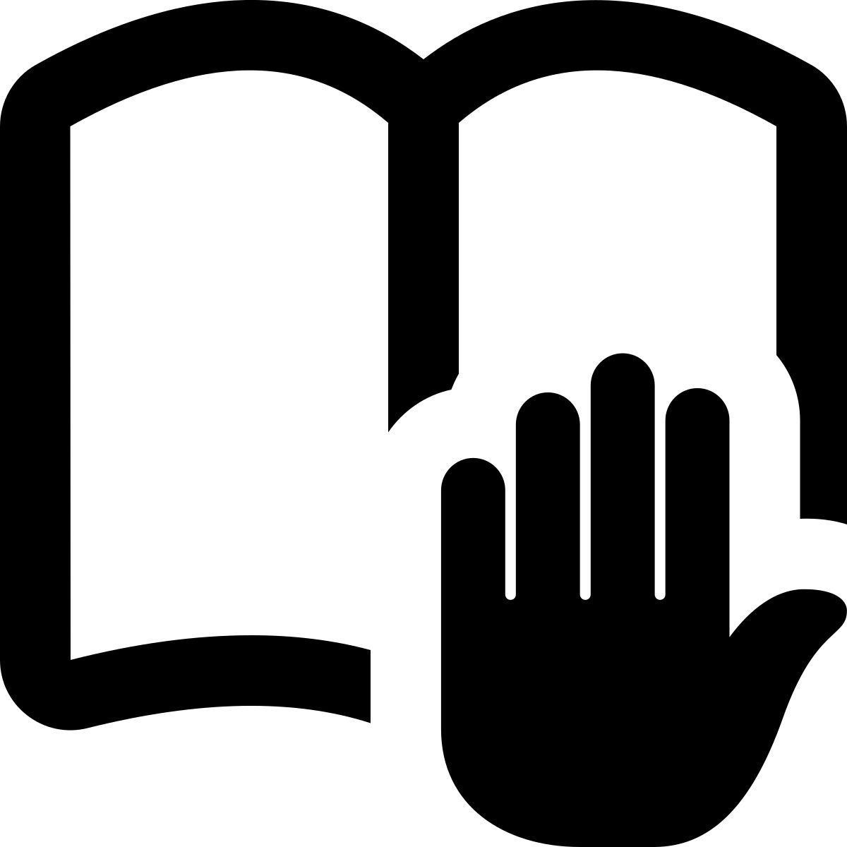 avertissement concernant le livre icon