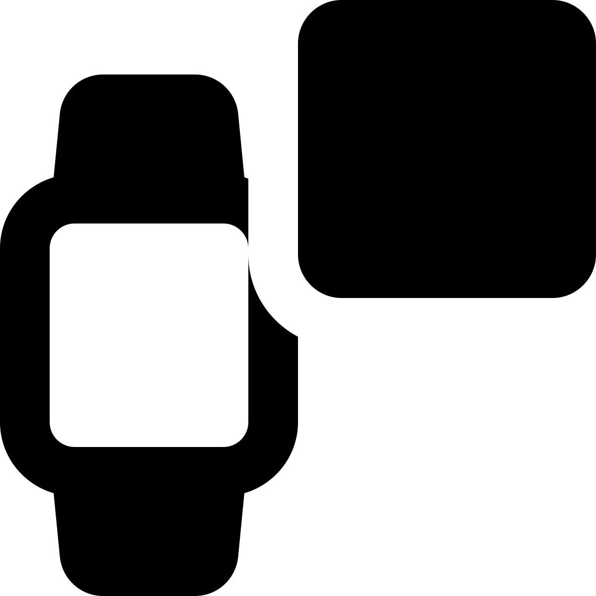 bouton d'arrêt de la montre intelligente icon