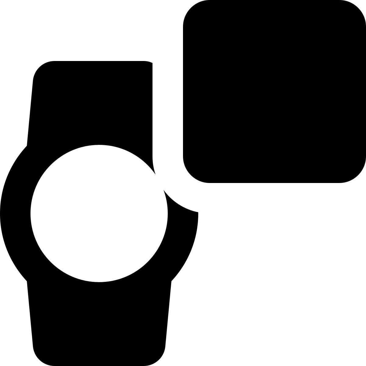 botão de parada do smartwatch icon