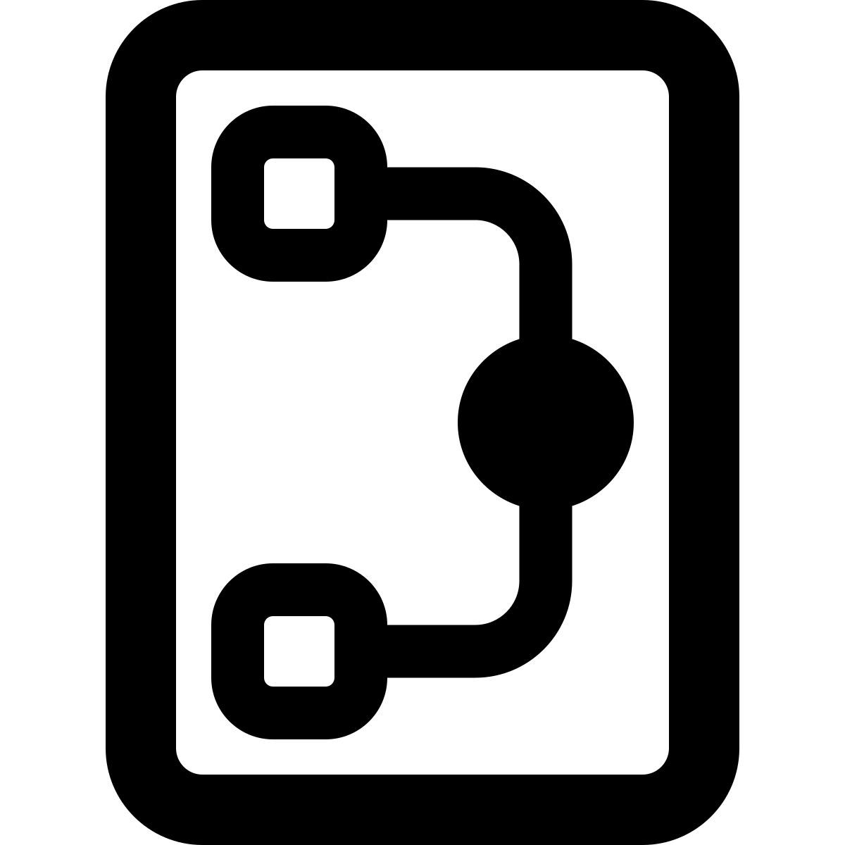 página de fluxograma icon