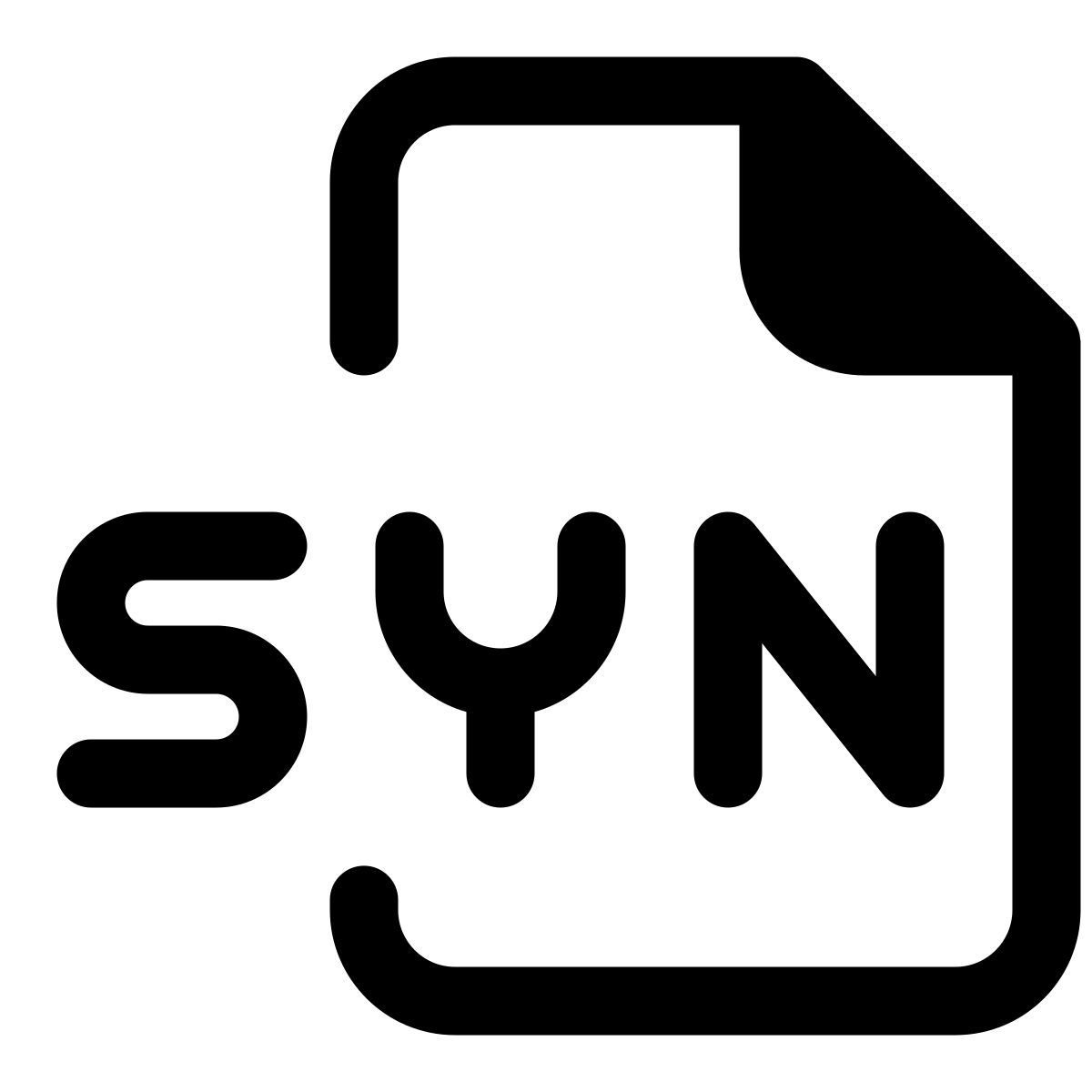 fichier syn icon