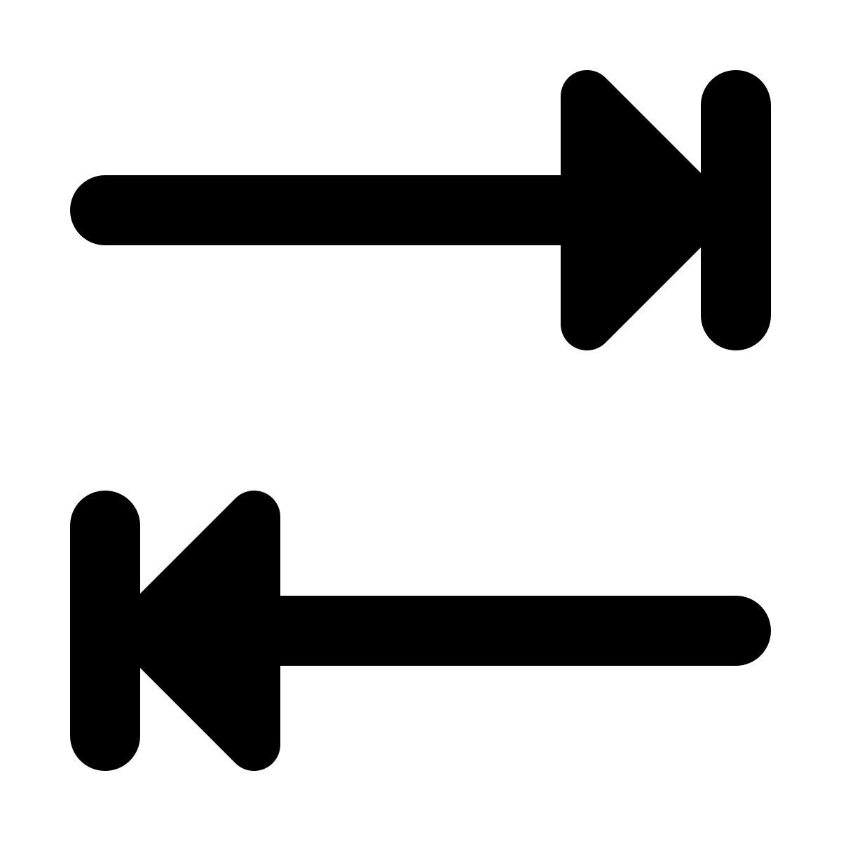 tab key arrows icon