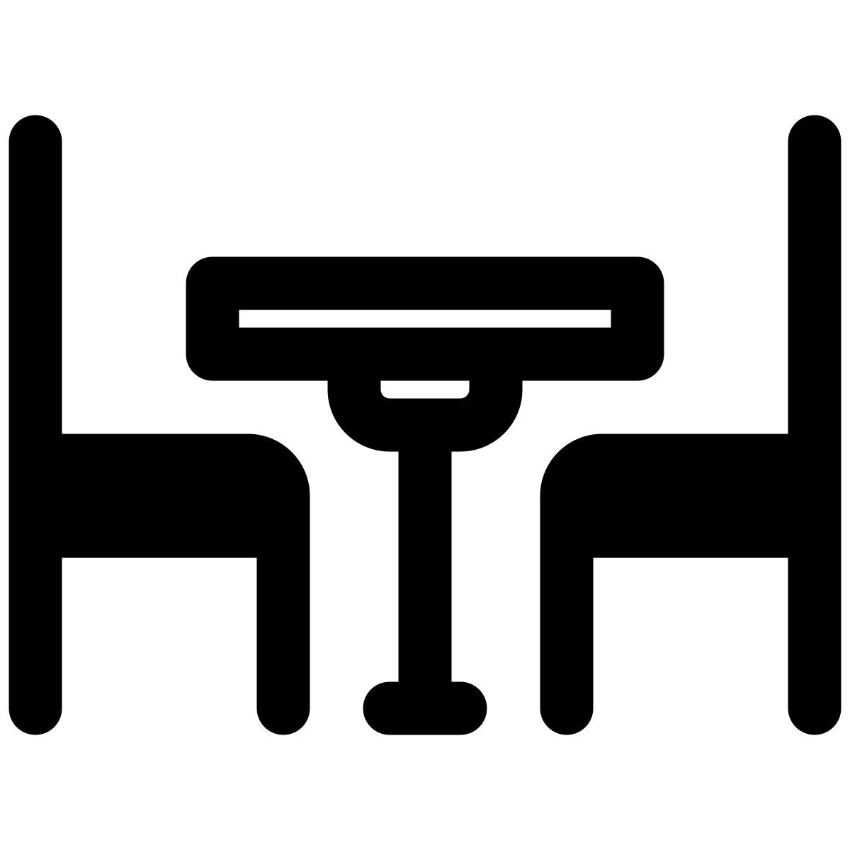 mesa de restaurante icon