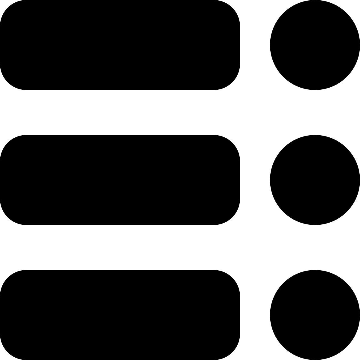 bulleted list icon