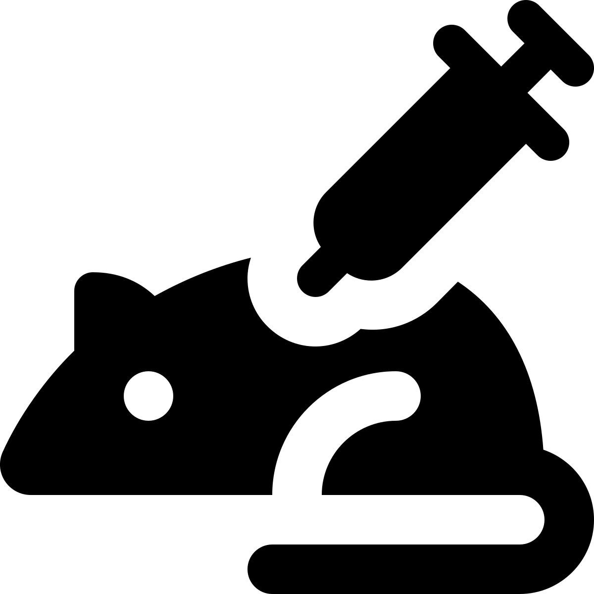 lab mouse testing icon