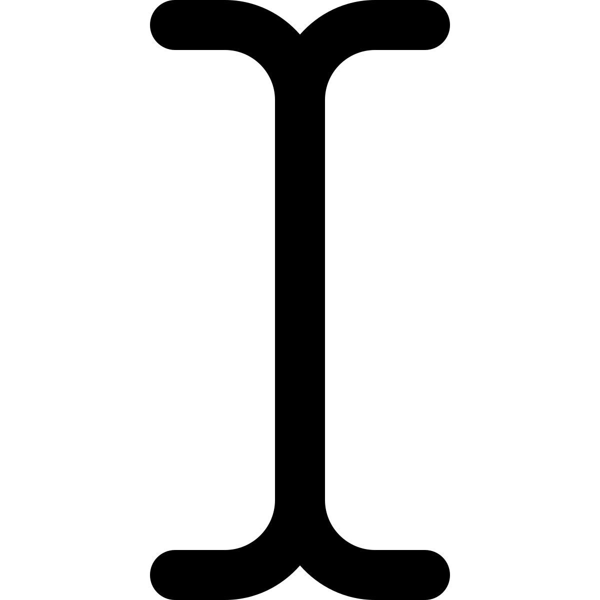 text cursor icon