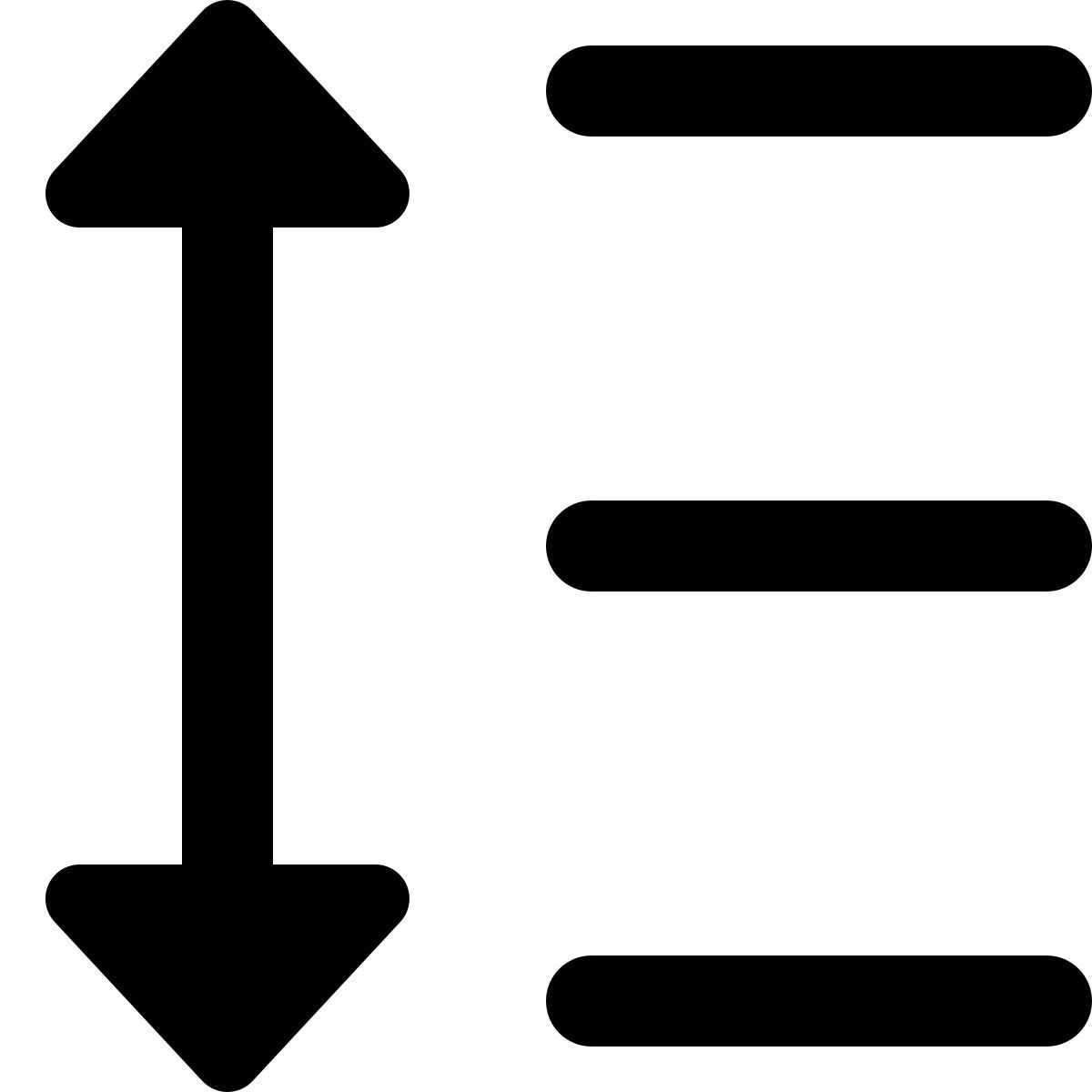 text line spacing gap document format alignment tool icon