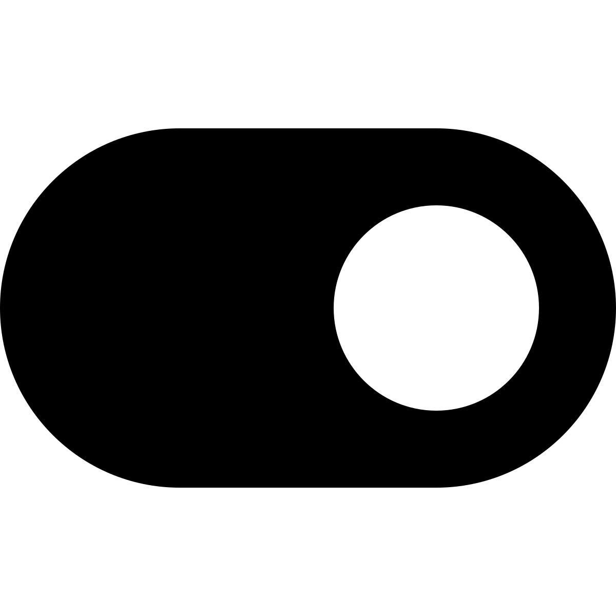 toggle on icon