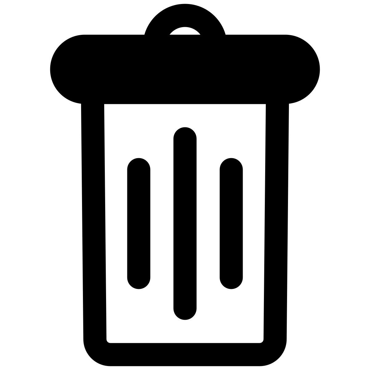 poubelle icon