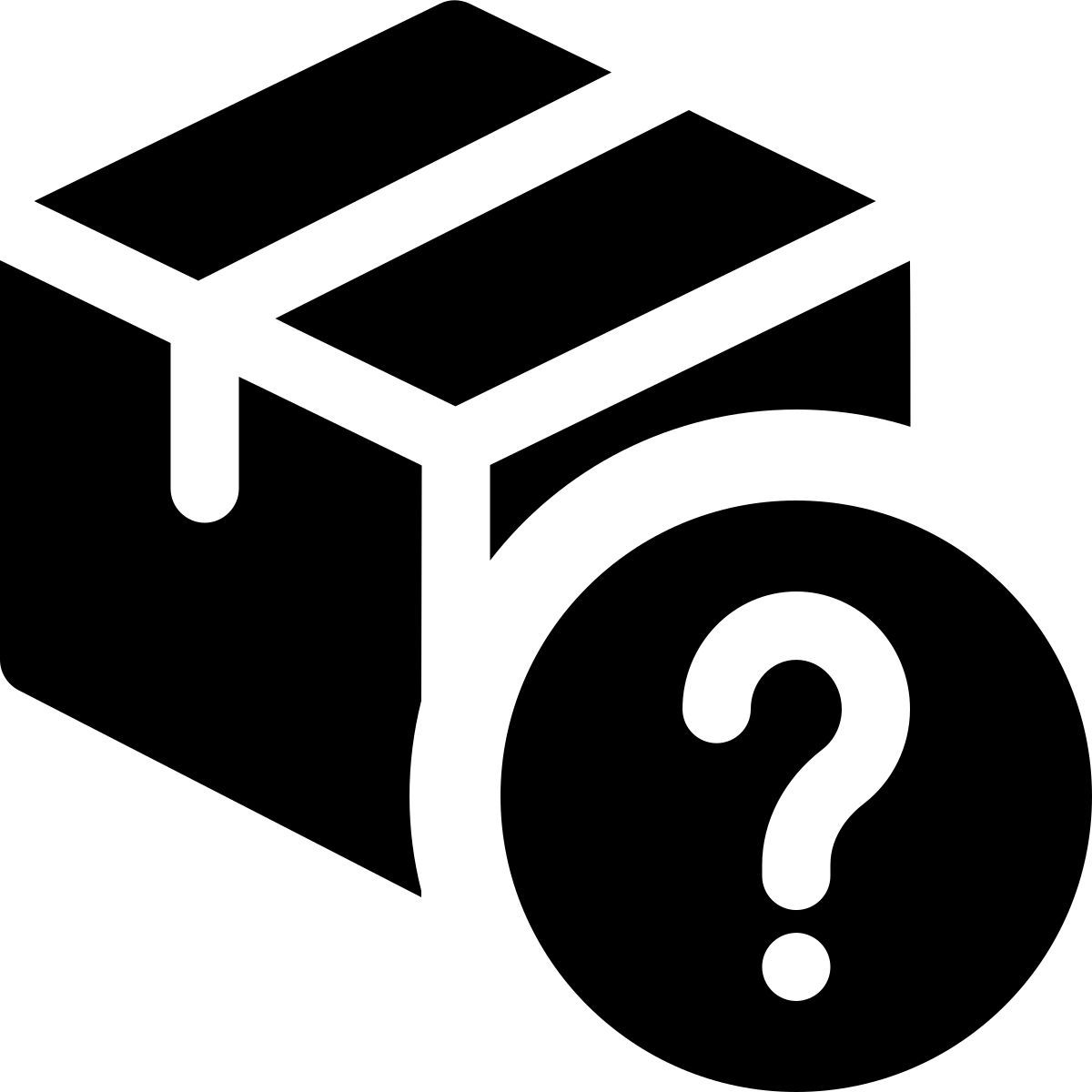 unknown shipping address icon