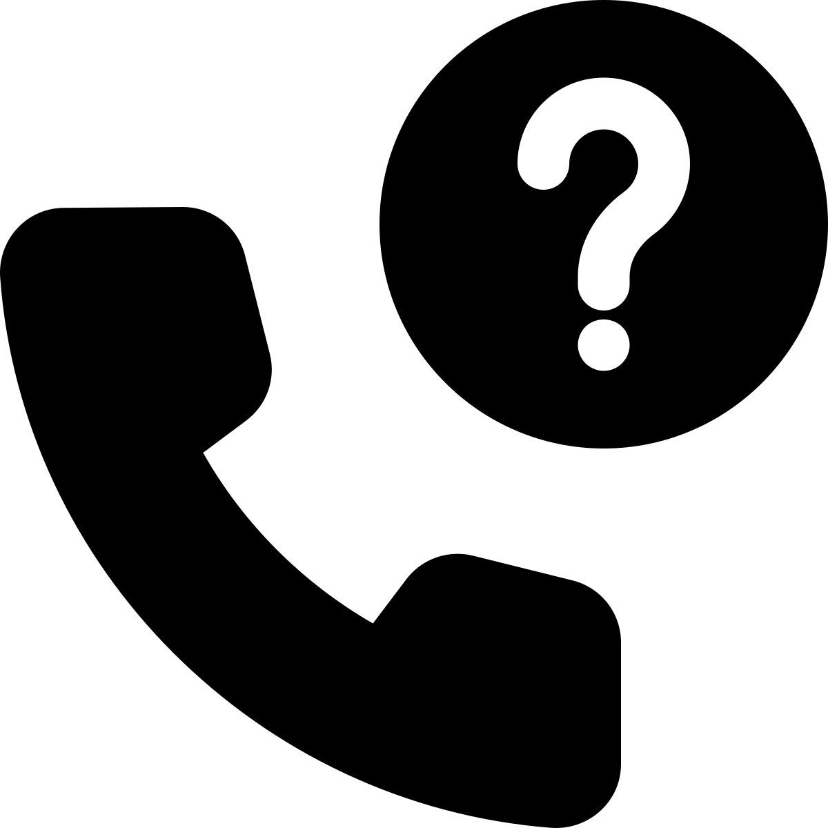 téléphone inconnu icon