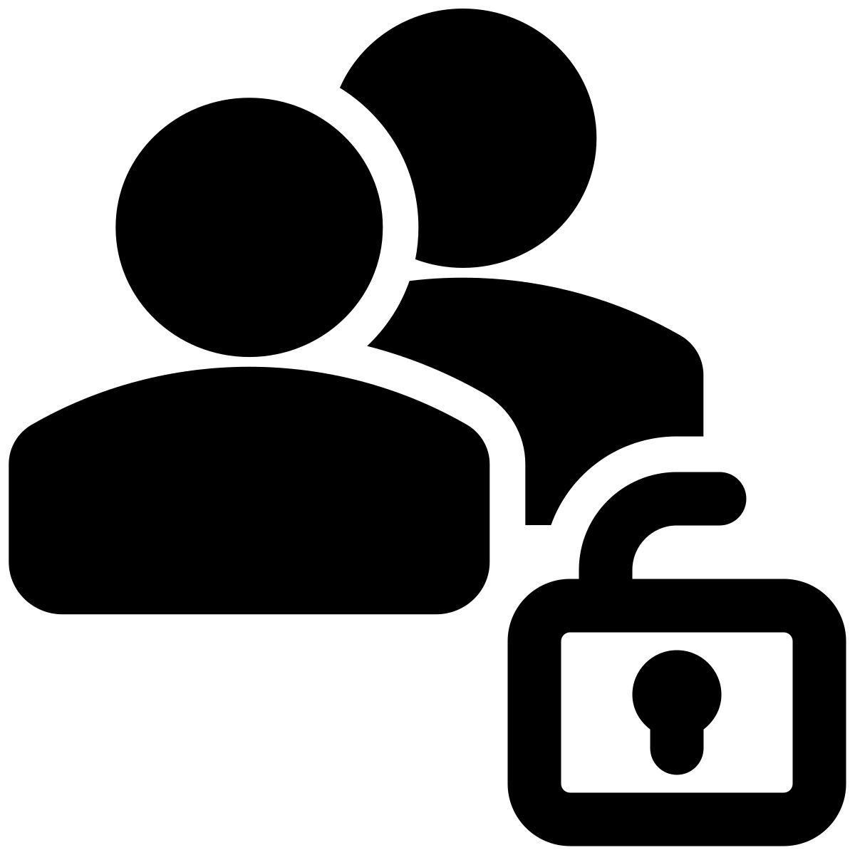 accès de groupe icon
