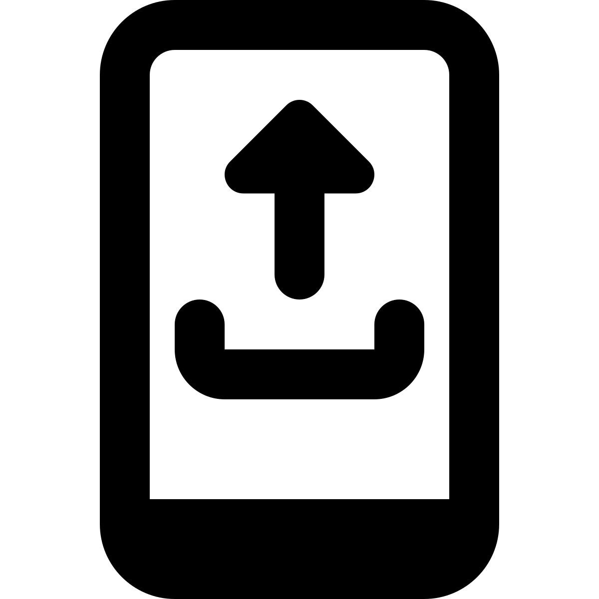upload mobile data icon