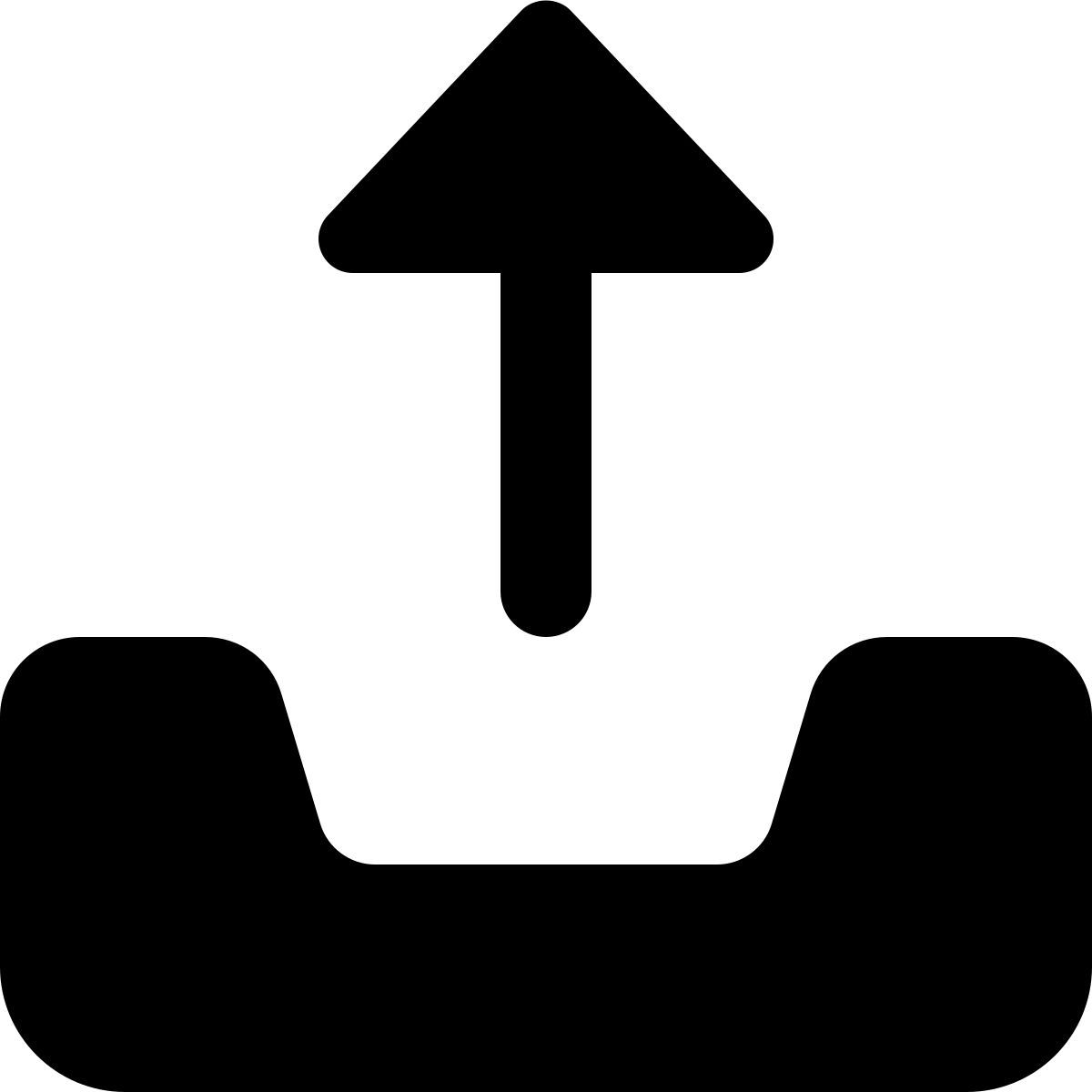 subir desde la bandeja de entrada icon