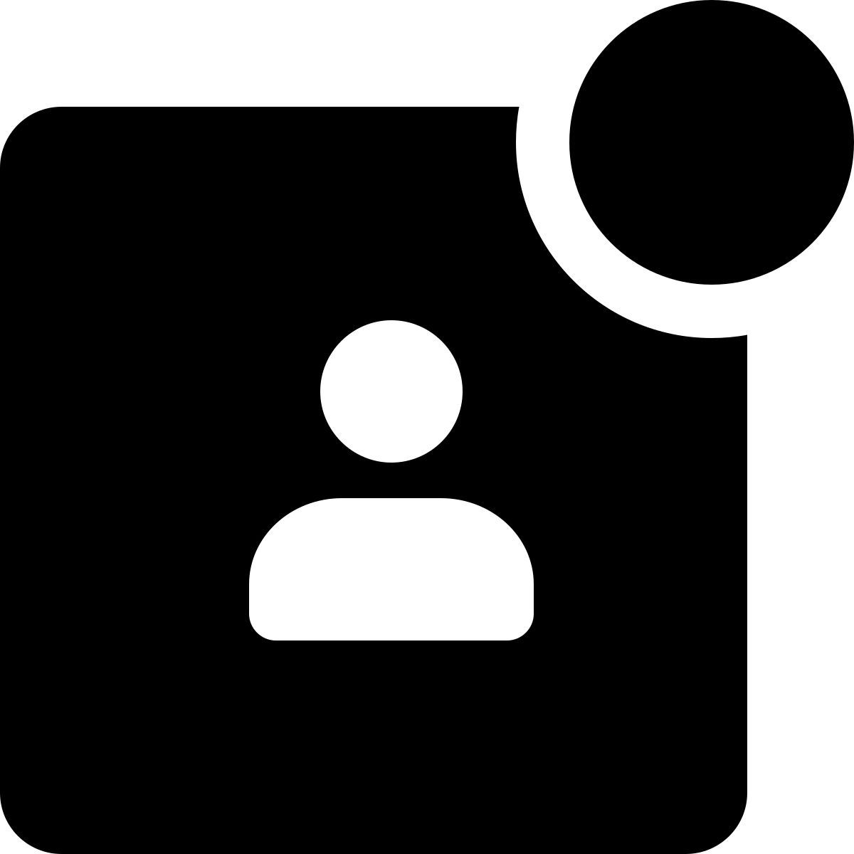 사용자 알림 icon