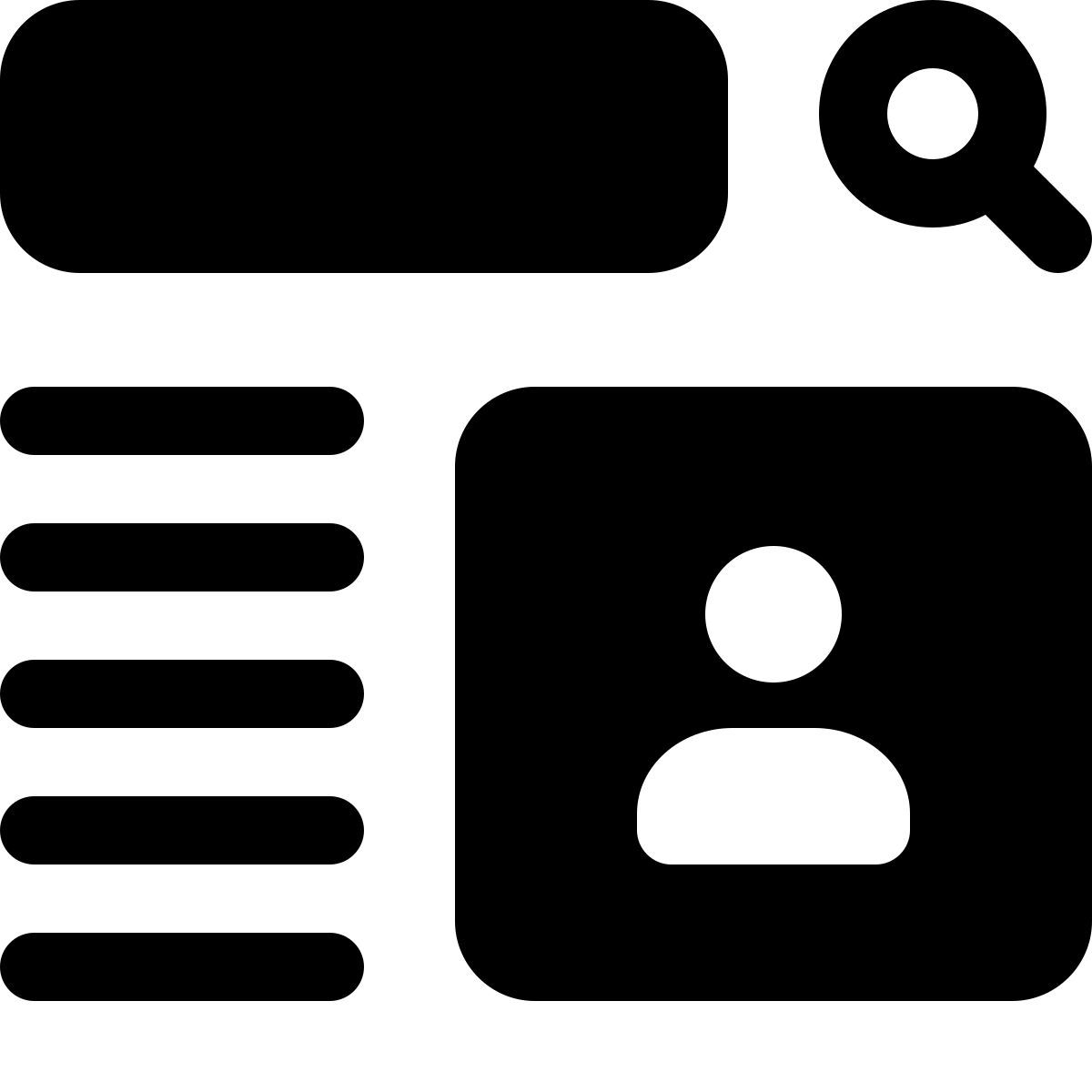 suche nach benutzer icon