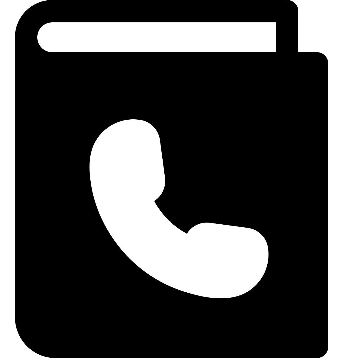 phone book icon