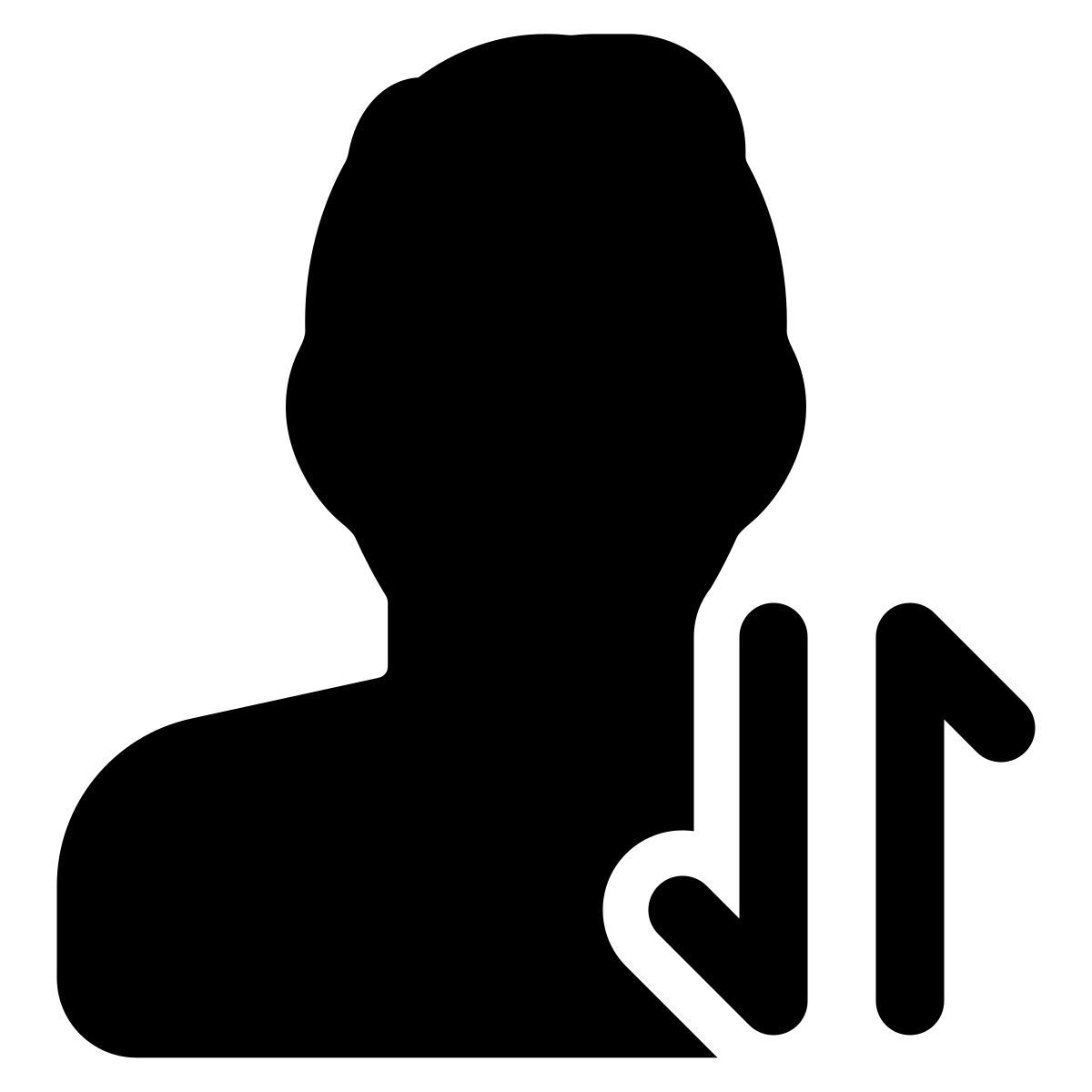 échange de données utilisateur icon