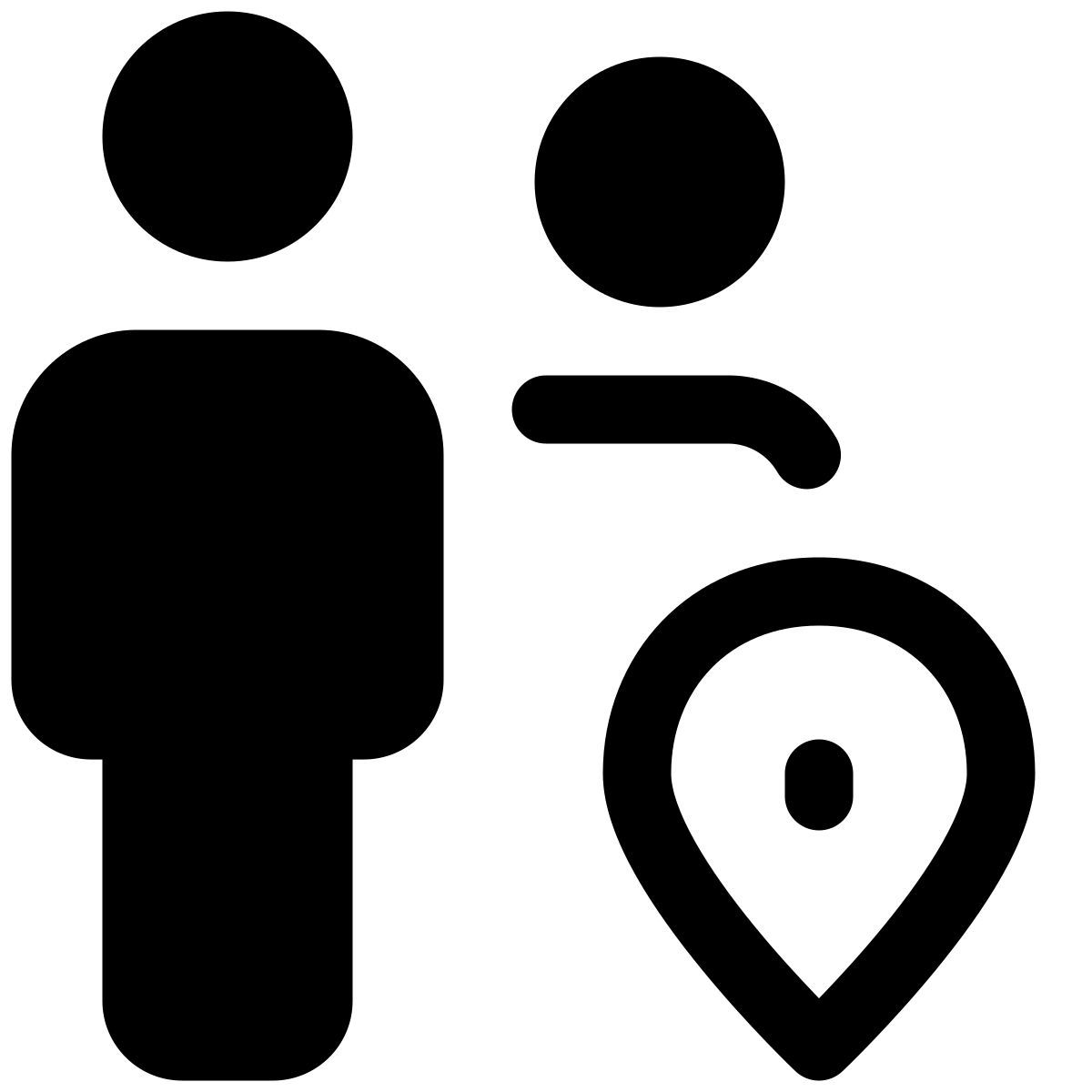 外部用户位置在全家庭成员之间共享 全多个粗体 tal revivo icon