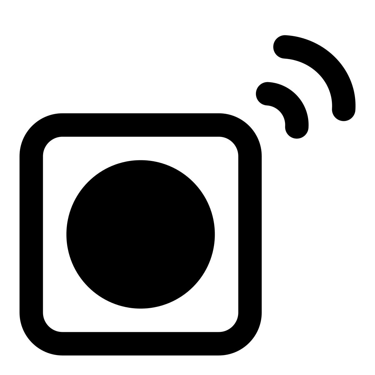 intelligenter lautsprecher icon