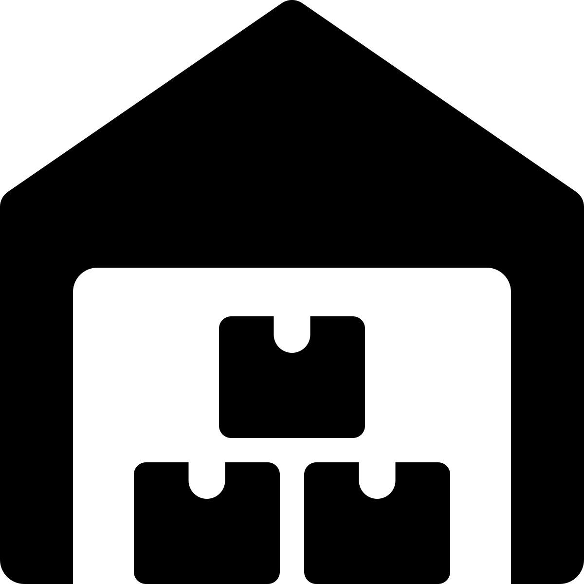 warehouse parcels icon