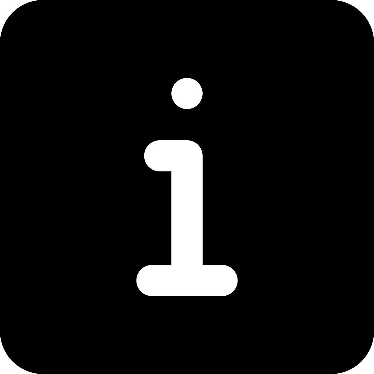 information icon