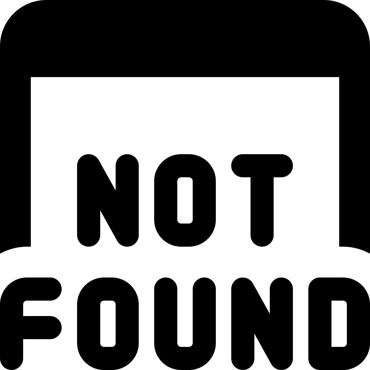 page not found icon
