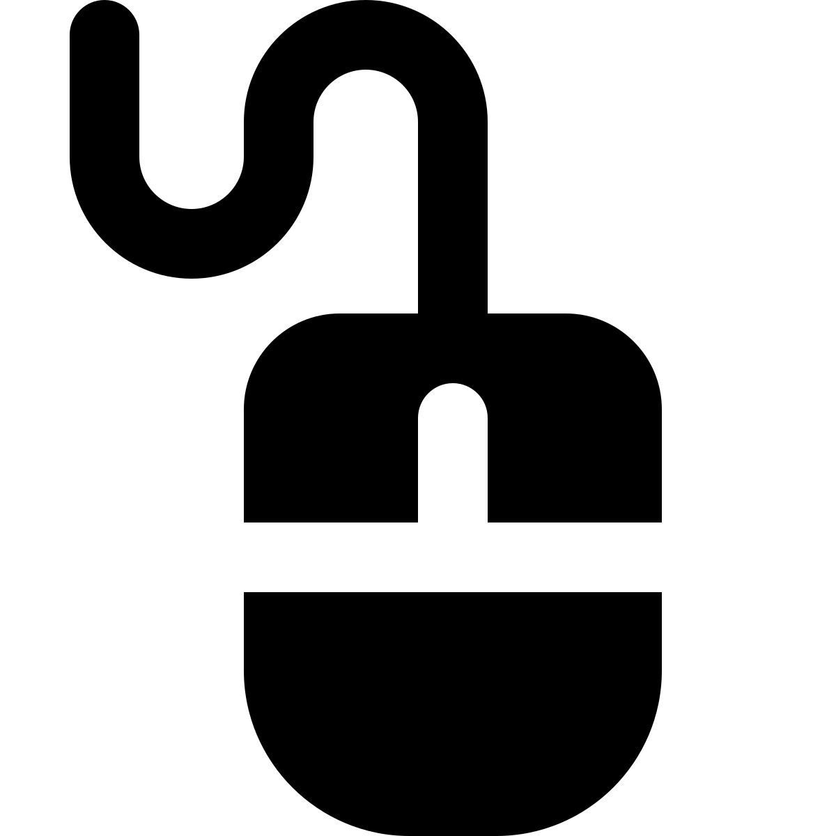 wired mouse icon