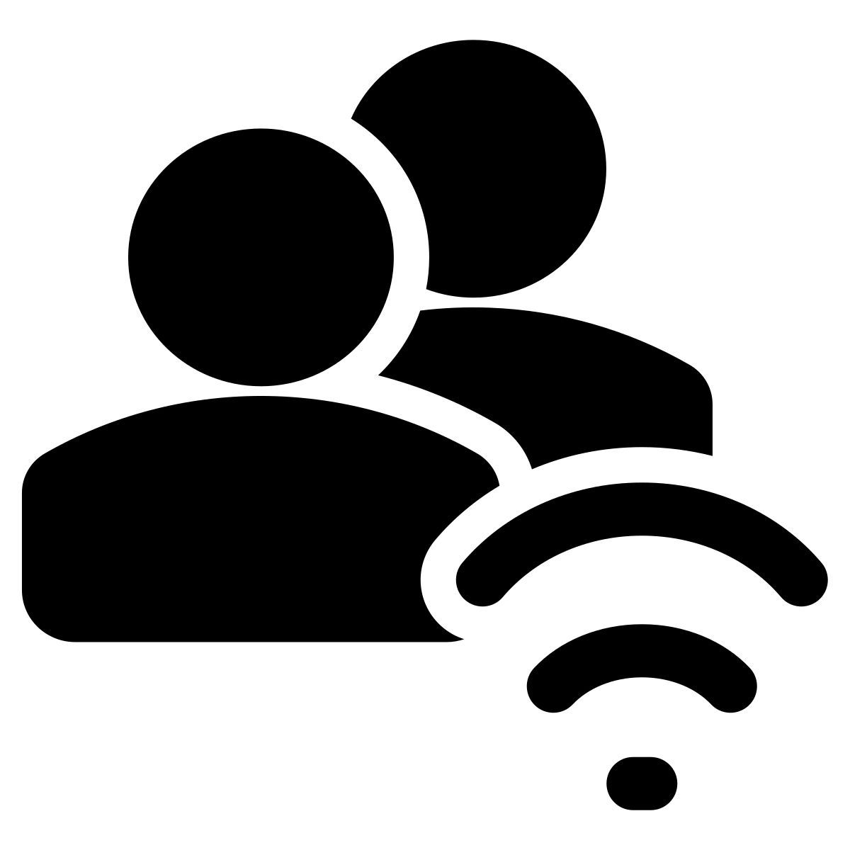 wlan benutzer icon