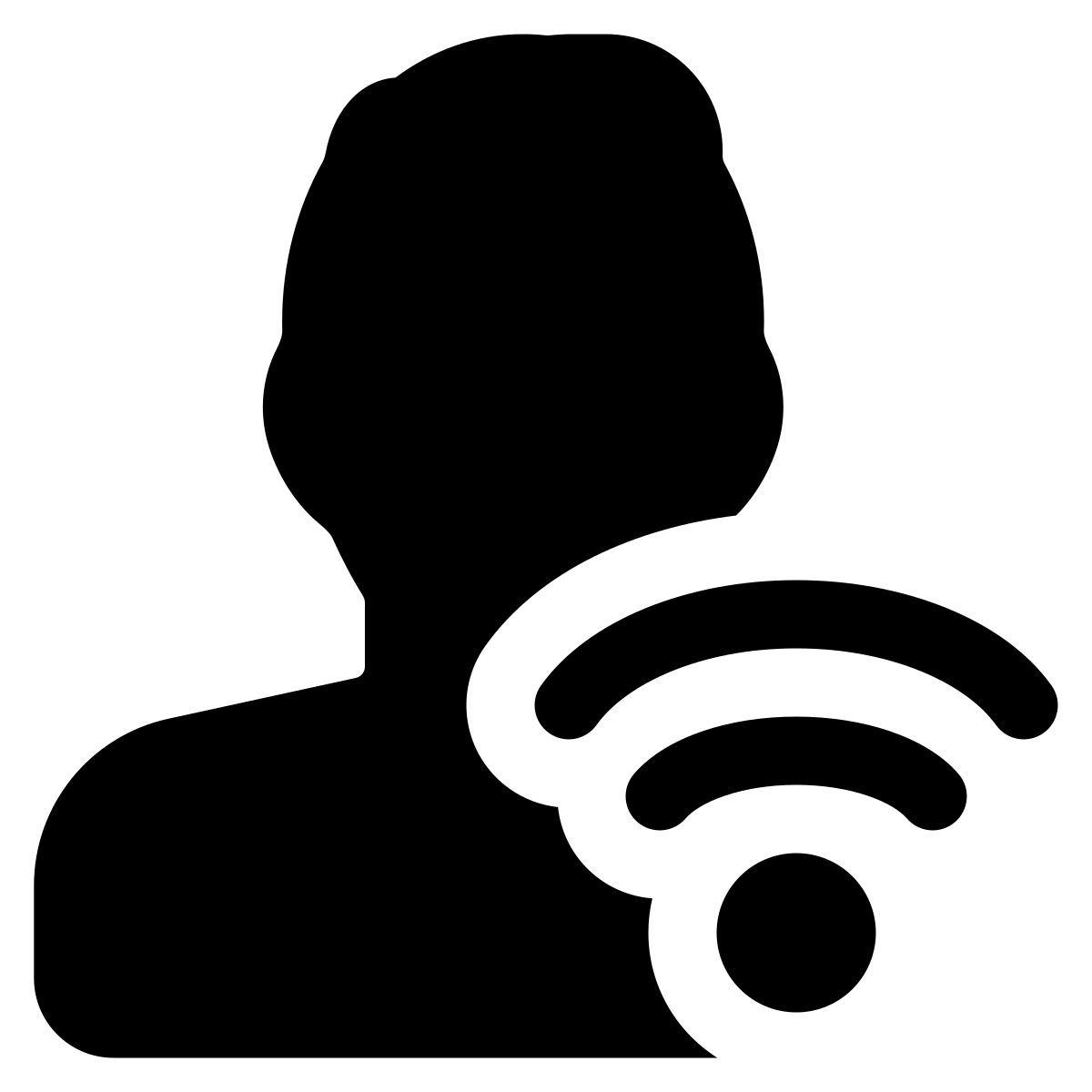wi fi user icon