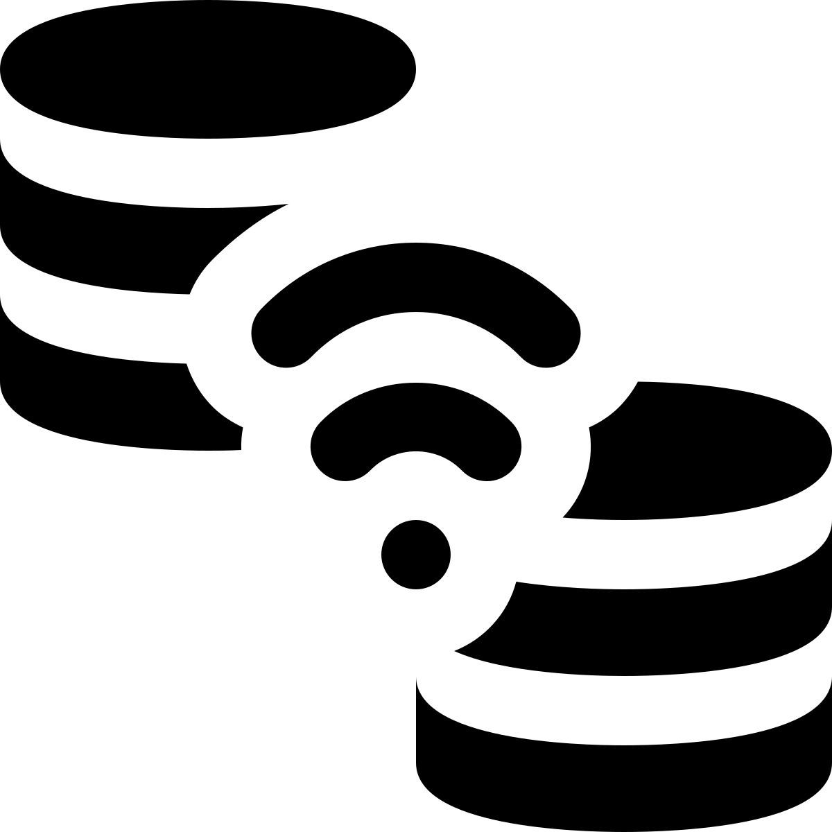 sincronización inalámbrica de bases de datos icon