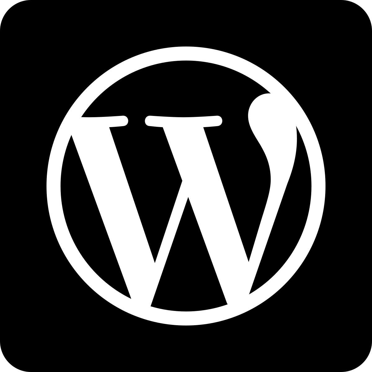 wordpress icon