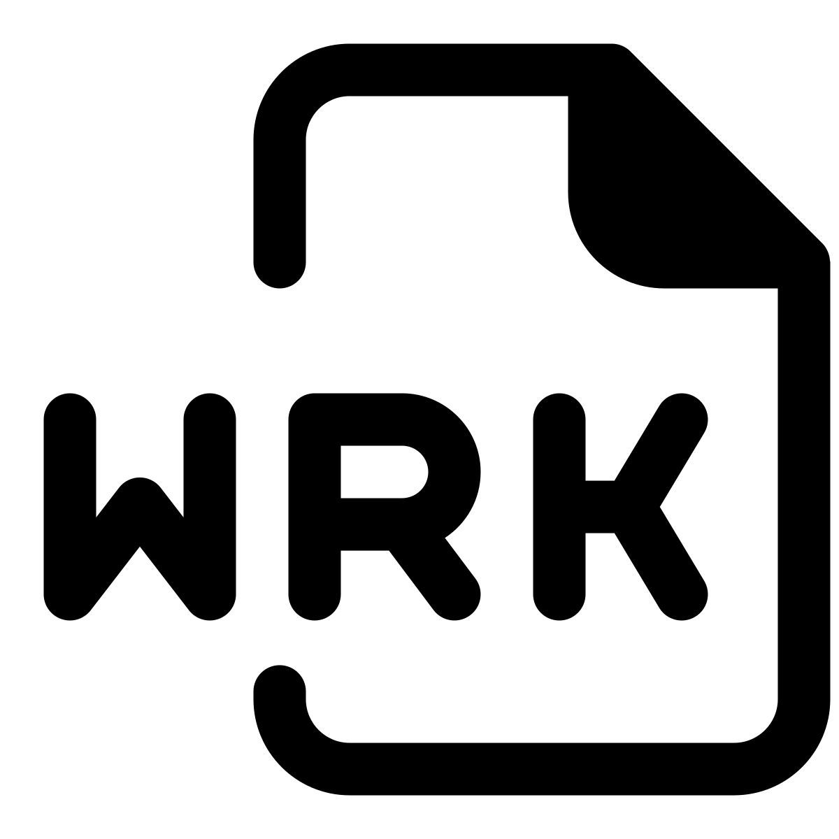 File WRK icon