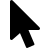 external mouse-cursor-input-movable-device-directional-navigation-selection-bold-tal-revivo icon