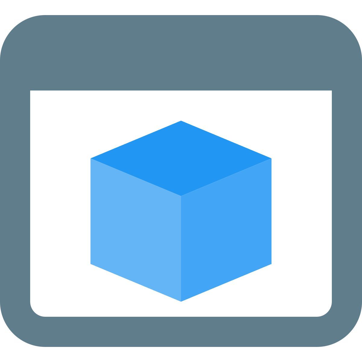 navegador de modelos 3d icon