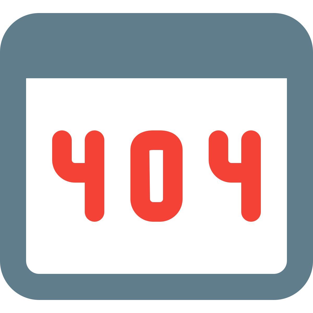 Página de erro 404 icon