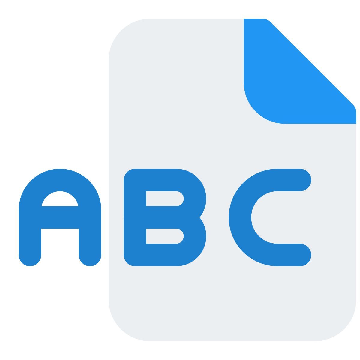 Fichier ABC icon