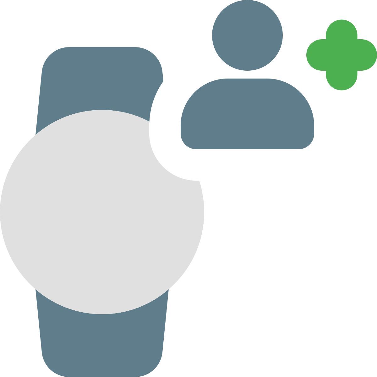 add smartwatch user icon