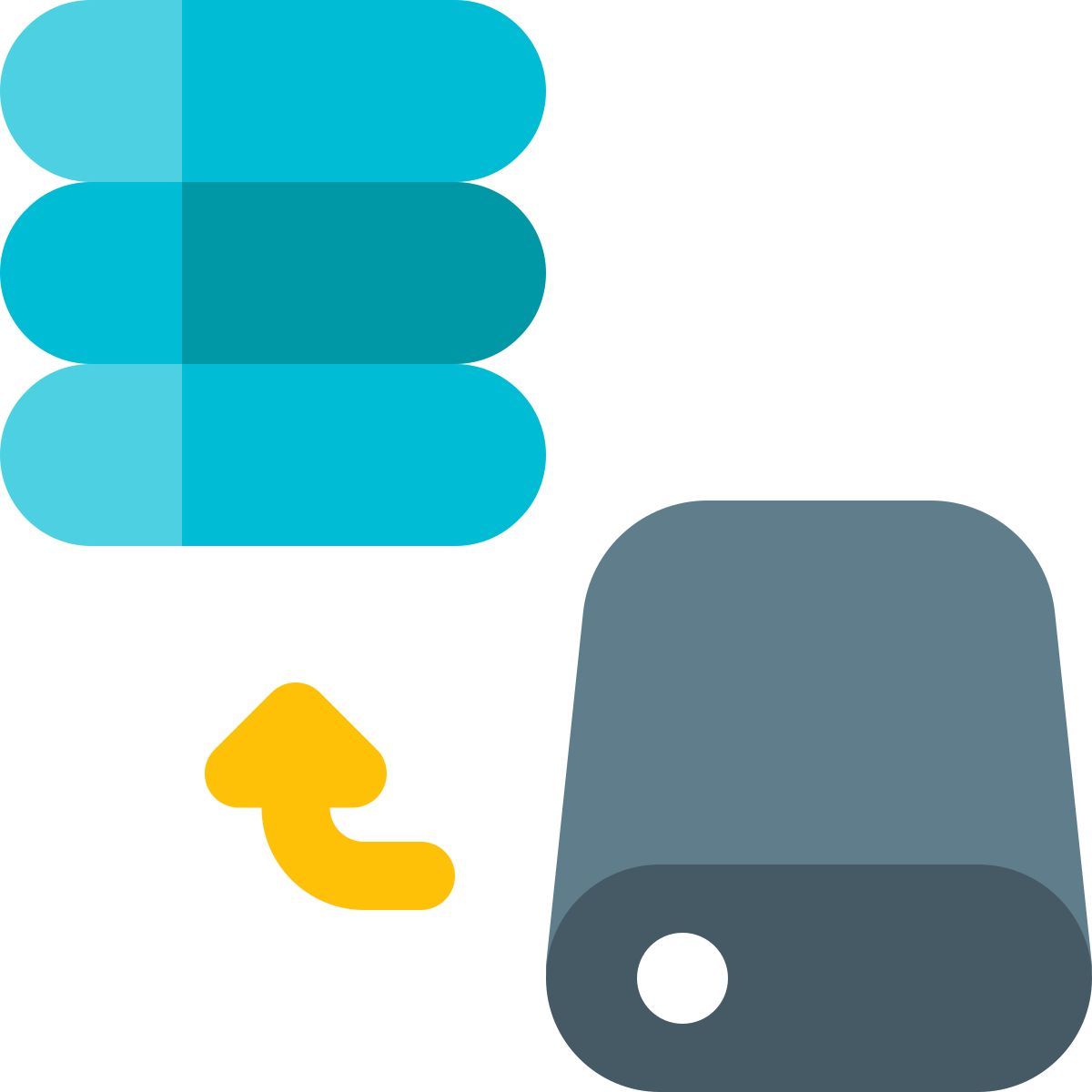 ajouter un stockage sur serveur icon