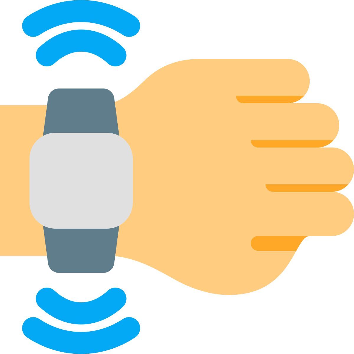 smartwatch haptics icon