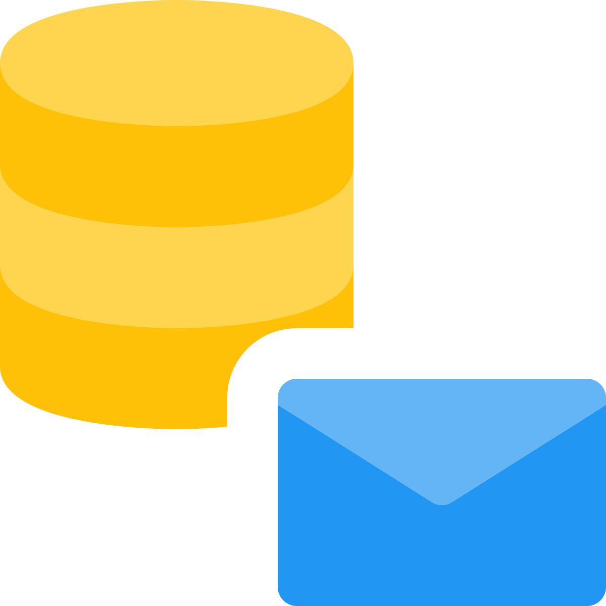 message de service de serveur de sauvegarde externe pour rappel de maintenance annuelle base de données color tal revivo icon