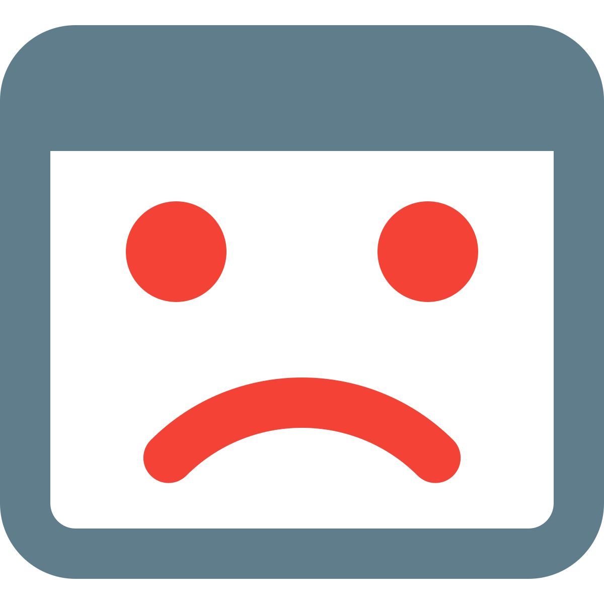 error page icon