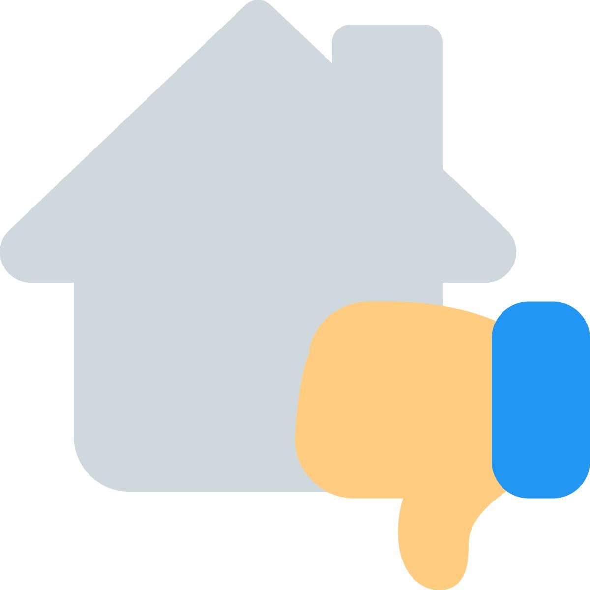 property negative review icon