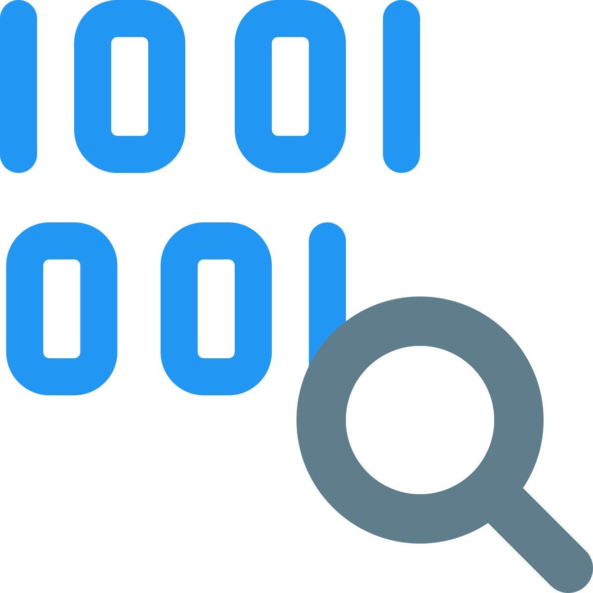 binary code search icon