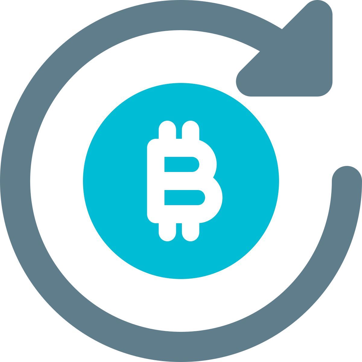bitcoin refresh icon