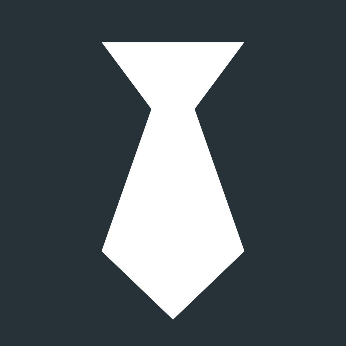gravata preta icon